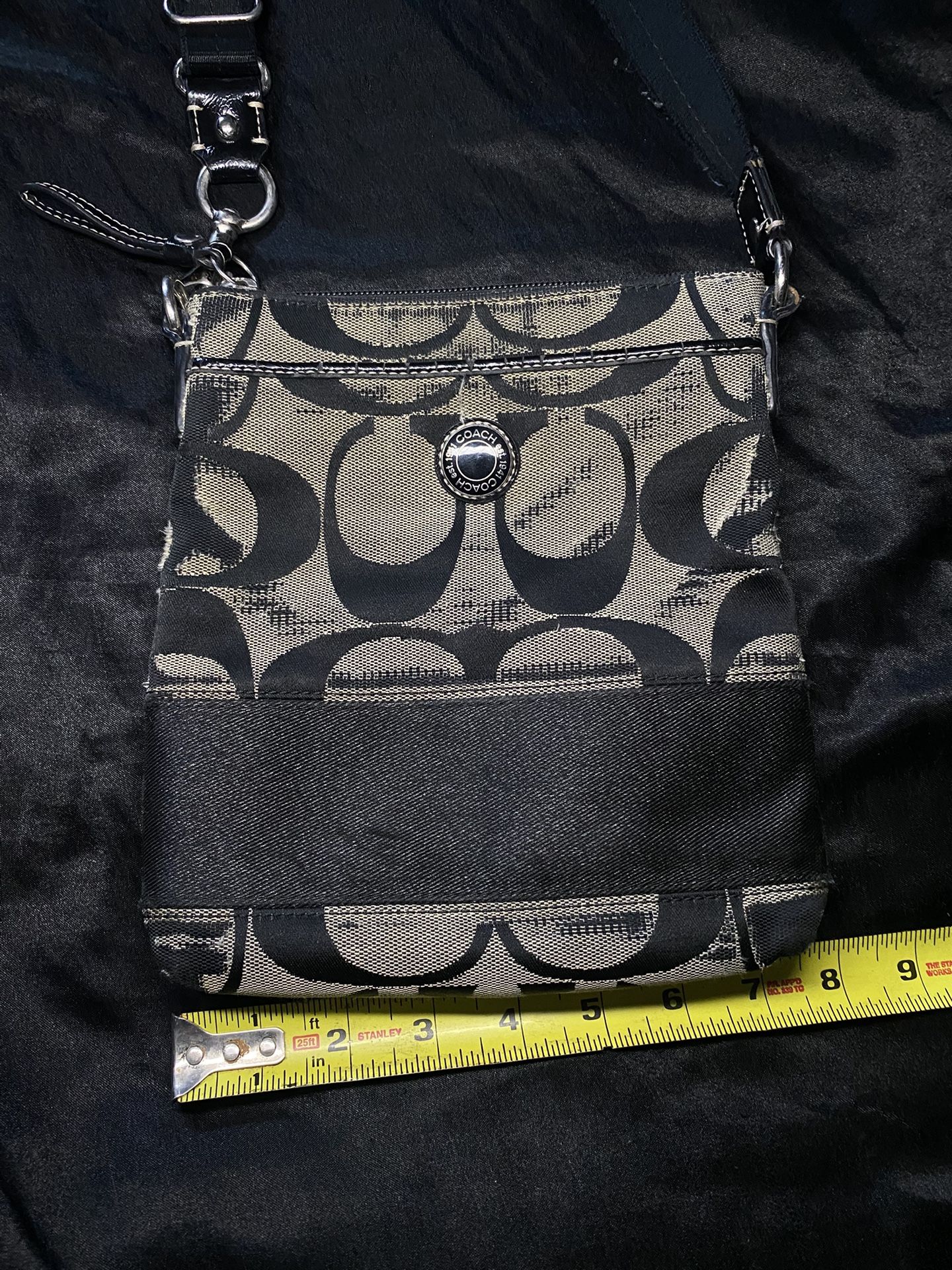 Coach long strapped bag
