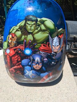 Hardshell marvel carry-on suitcase