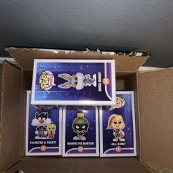 Funko Pops Space Jam Set
