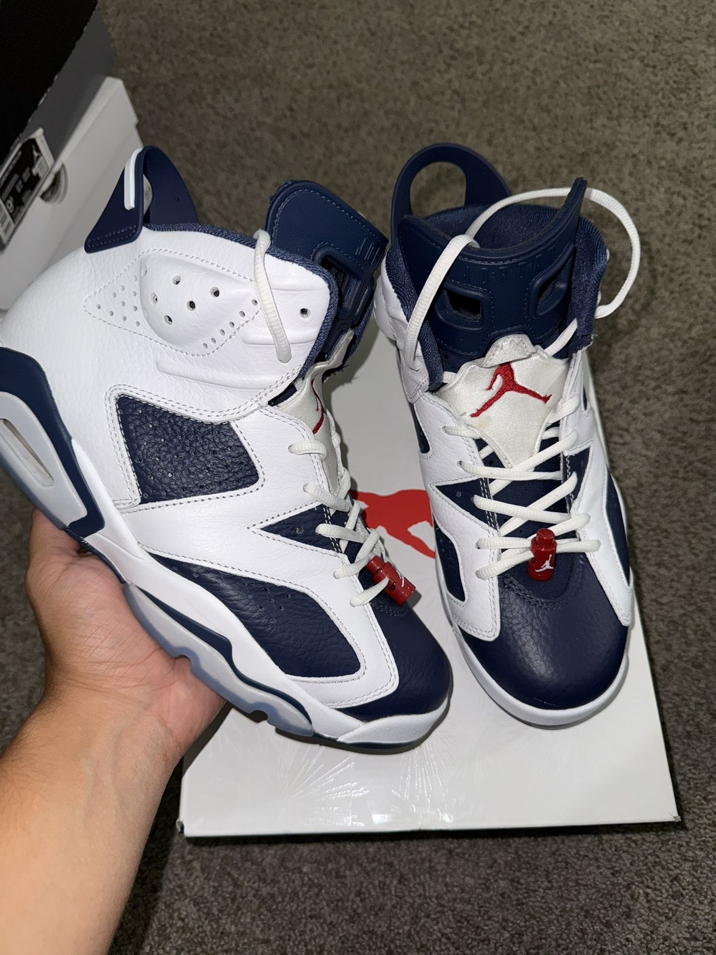 Jordan 6 Olympic Size 9 2024