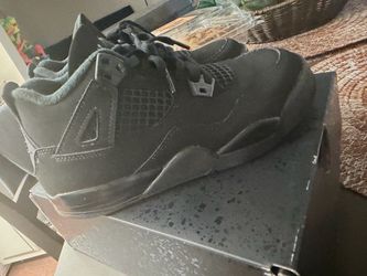Jordan 4 black cats sz 3YOUTH