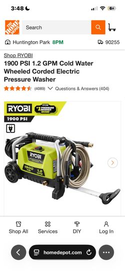 Presser washer
