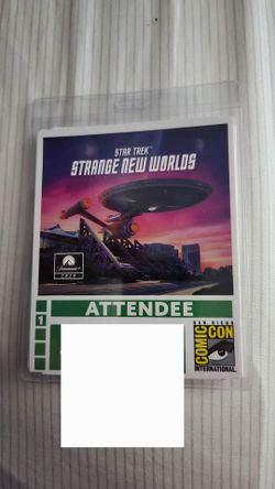 San Diego Comic Con Thursdays & Friday badge