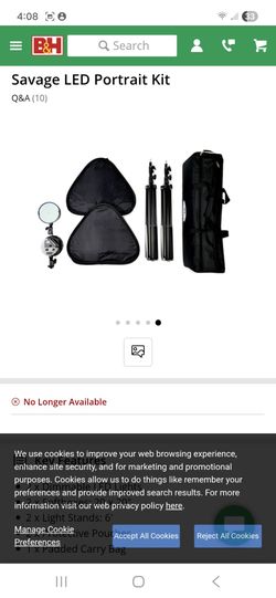 Savage led portrait kit