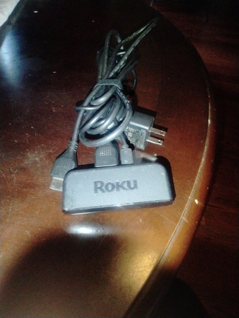 Roku With Wires 