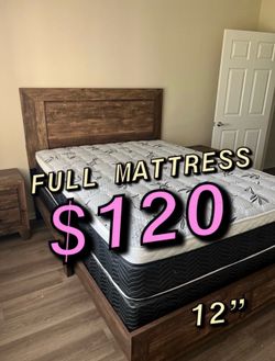 New full mattress only $120