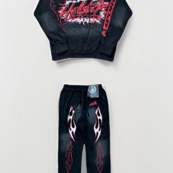Medium Hellstar Hoodie And Pants Set 