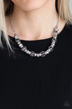Metro Majestic Silver Necklace