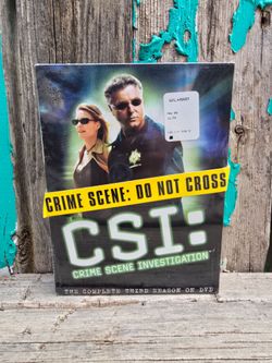 NEW CSI Complete Season 3/Three DVD Set