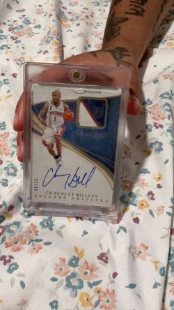 Chauncey billups sneaker swatches (pistons)