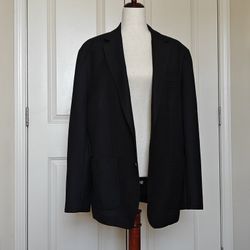 Bonobos Black 100% Italian Wool Blazer