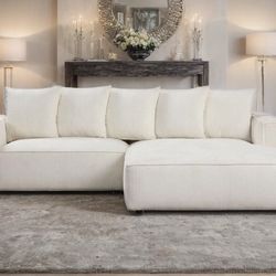 Romero White Sectional 🔥