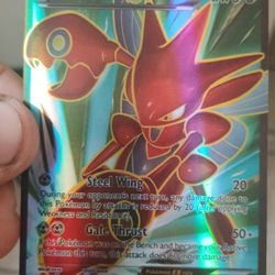 Chinese Pokemon Trading Card Seizor EX Mint 