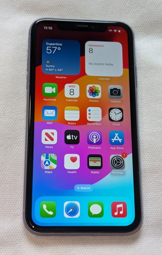 VERY NICE PURPLE APPLE iPhone 11 64GB UNLOCKED FOR ALL NETWORKS