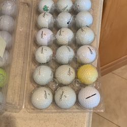 Golf balls USED Titleist