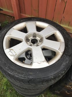 5×112 Audi. Volkswagen rims with tires