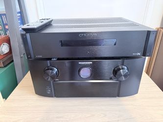 Emotiva BasX A-500 Multi-Channel Power Amplifier & Marantz AV7005 AV Pre-Tuner