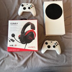 Xbox Series X And Hyperx Cloud 2 Gaming