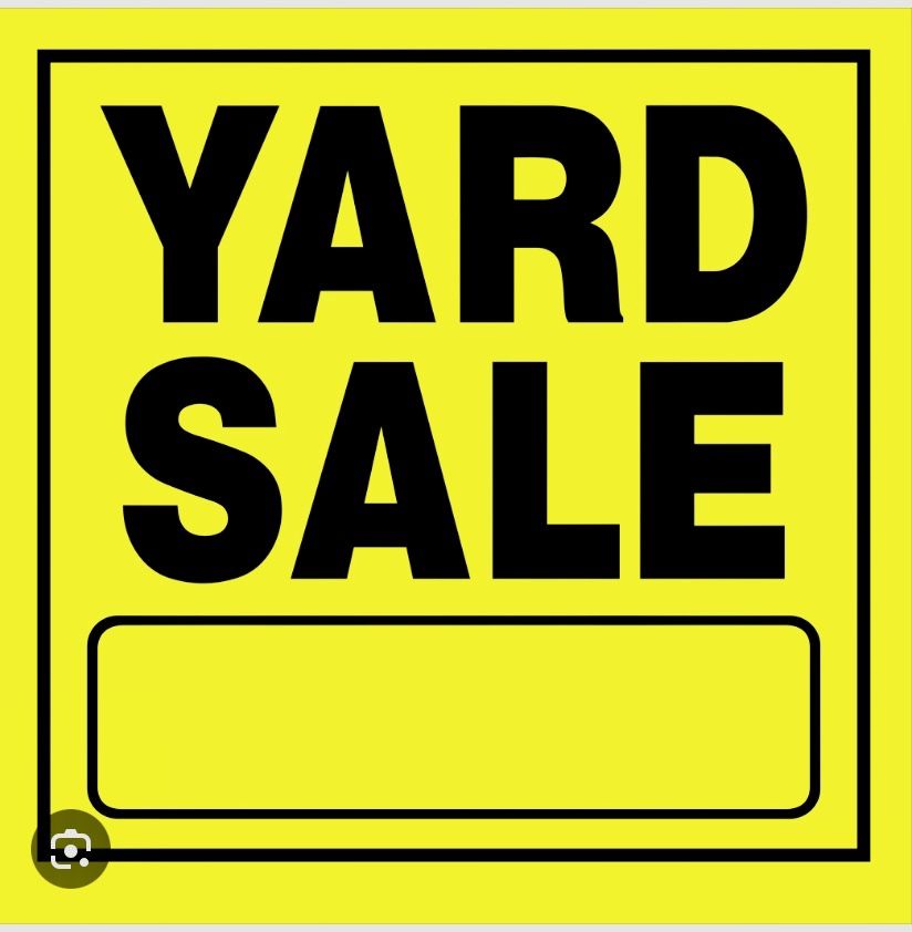 Family yard sale