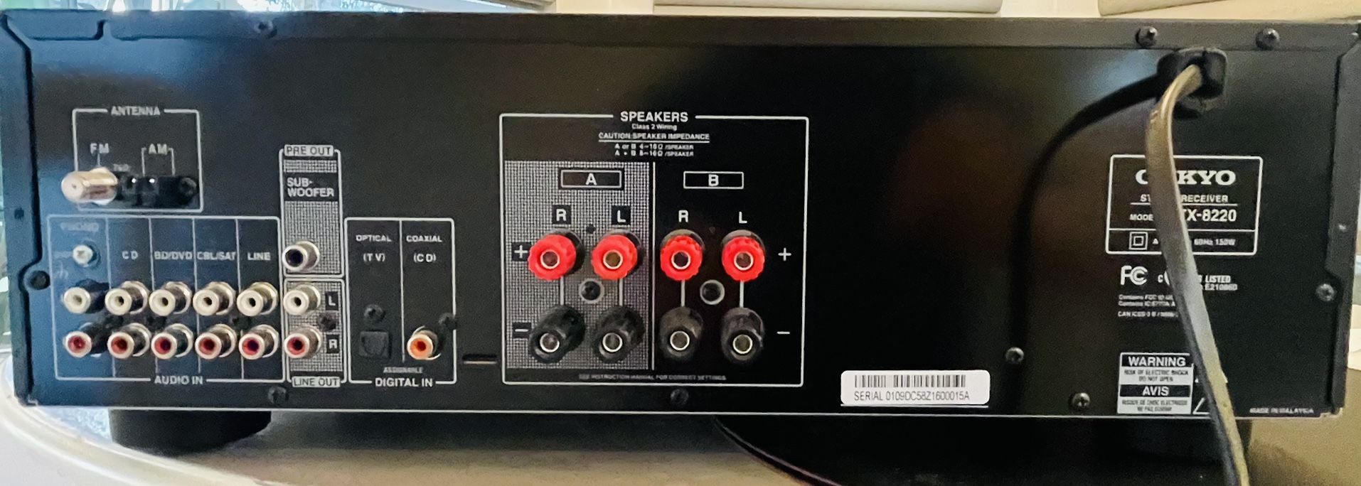 Onkyo Stereo Receiver