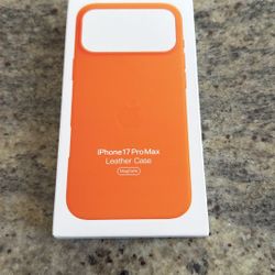 iPhone 17 Pro Max Leather Case 
