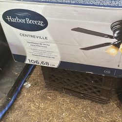 Ceiling Fan Harbor Breeze 42 In.  New In Box