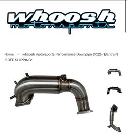 Elantra N Catless Downpipe