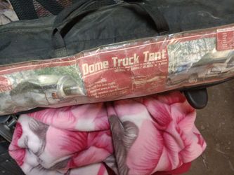 Dome truck tent