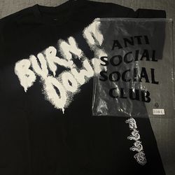 Anti social social club sizes M, L & XL all for $80