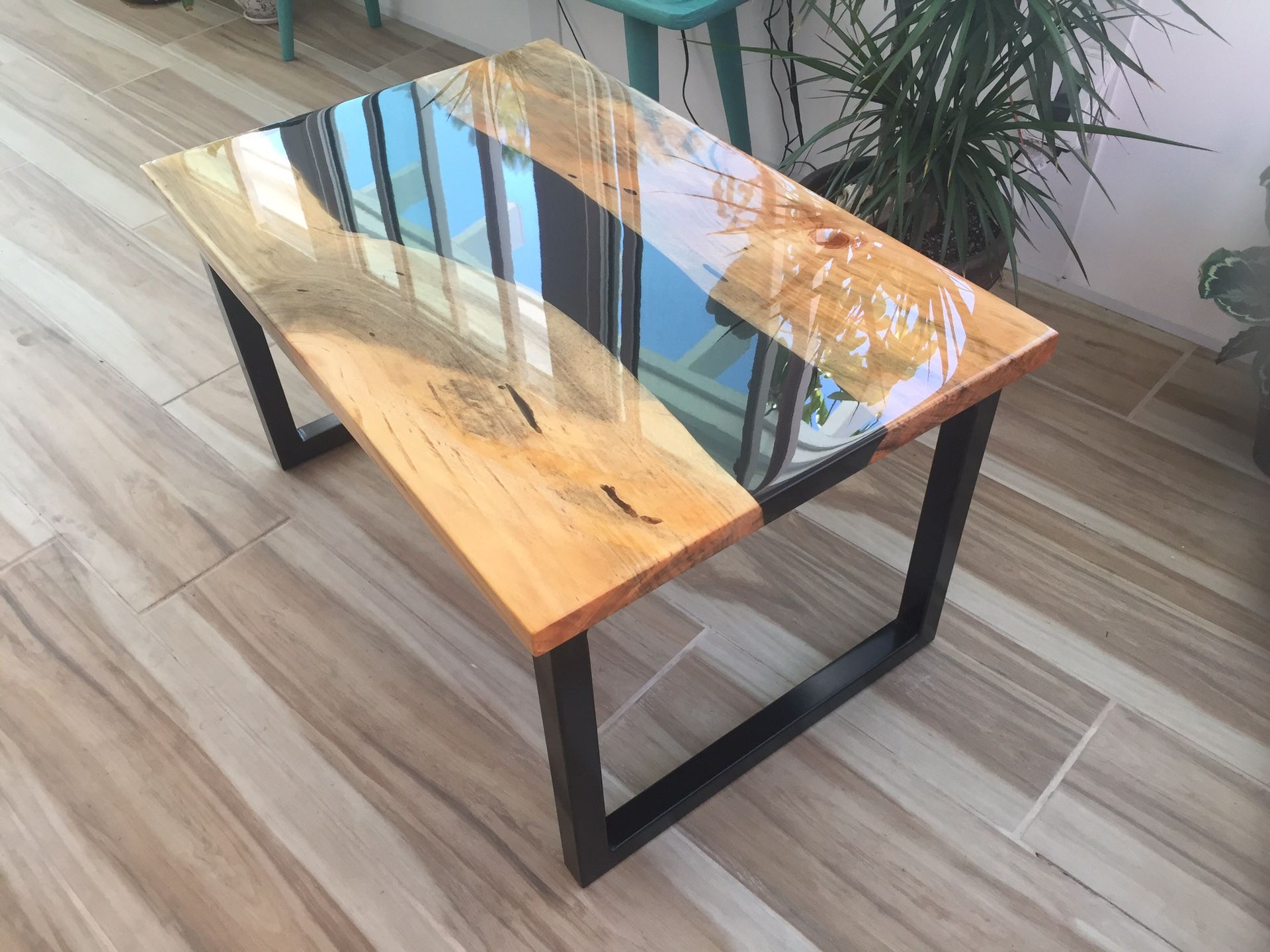 Rare Torrey Pine River Table by SikShapes
