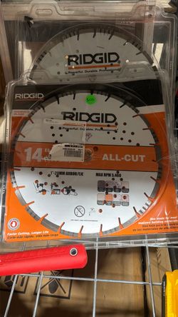 RIDGID 14 in. All-Cut Segmented Rim Diamond Saw Blade