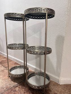Two mirror shelf’s