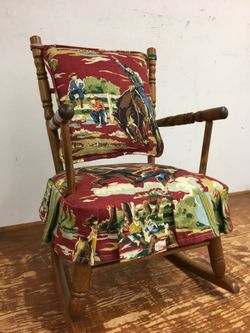 Vintage Child’s rocking chair