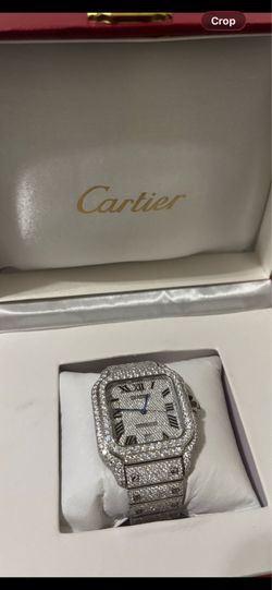 VVS1 Moissanite Cartier Watch