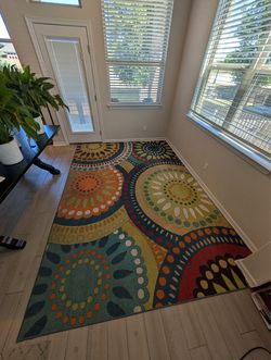 SAFAVIEH Cabana Mrinal Indoor/ Outdoor Waterproof Patio Floral Rug