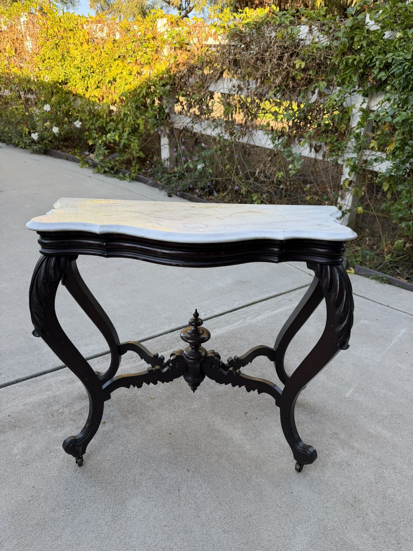 Antique  Marble Top Table