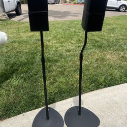 Surround Sound speakers On Stands