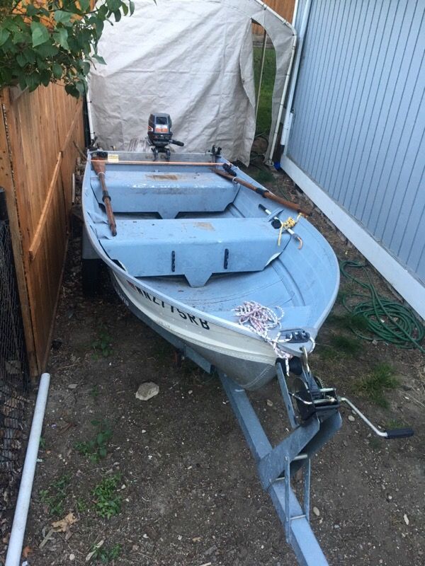 13 foot Alaskan Smoker Craft fishing crabbing boat for Sale in Port