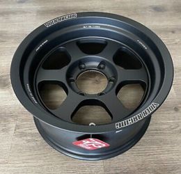 Volk TE37XT 17x8.5 -10 6x139.7 Blast Black