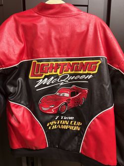 CARS Lighting McQueen faux leather jacket
