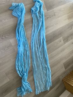 Cheesecloth table runners