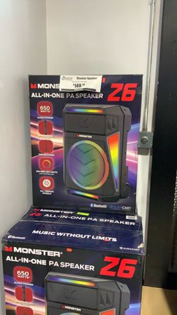 Monster Z6 All-In-One PA Speaker $150