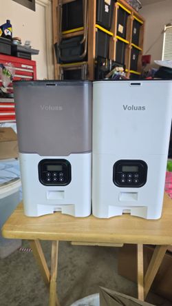 Voluas Automatic Cat Feeders ' Pet Food Dispenser