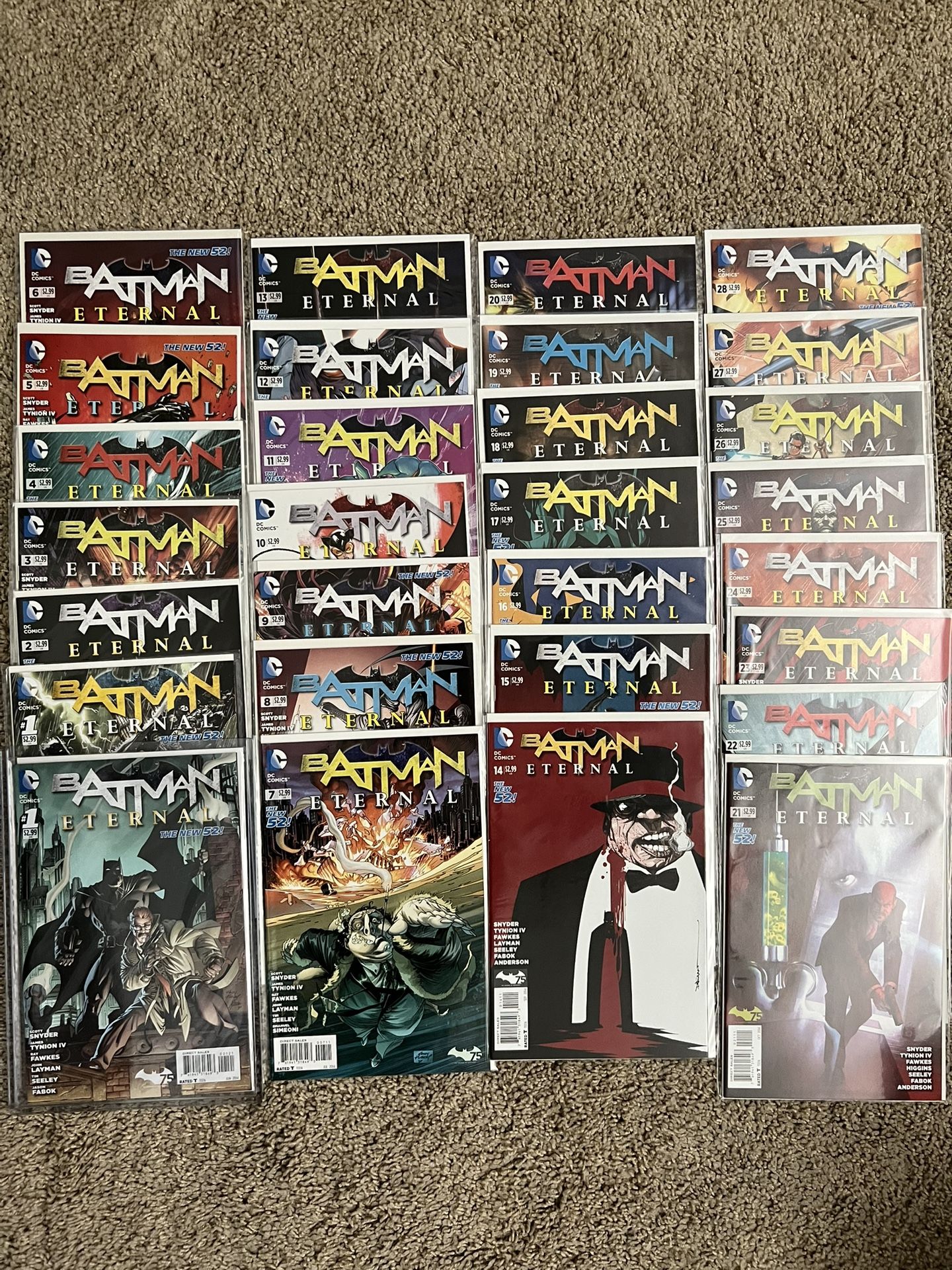 DC Comics New 52 Batman Eternal Full Series