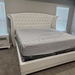 PEARL WHITE bedroom SET 🤍🤍🤍🤍