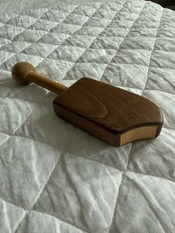 Montessori Handmade popsicle/icecream bar wooden rattle. Excellent condition. Pet and smoke free home.
