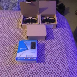 4 Bluetooth Headsets Brand New 