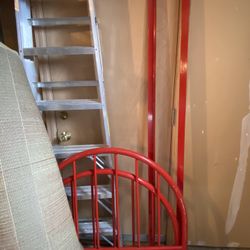 Red Twin Bed Frame