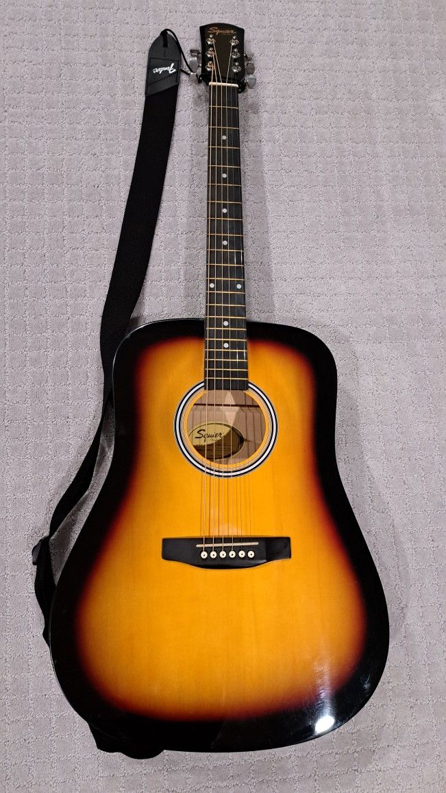 Squier SA-150 Dreadnought 2010s - Sunburst