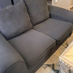 Loveseat Couch Good Condition 74"×42 Depth With Cushions Washable Asking For $260  Obo 
